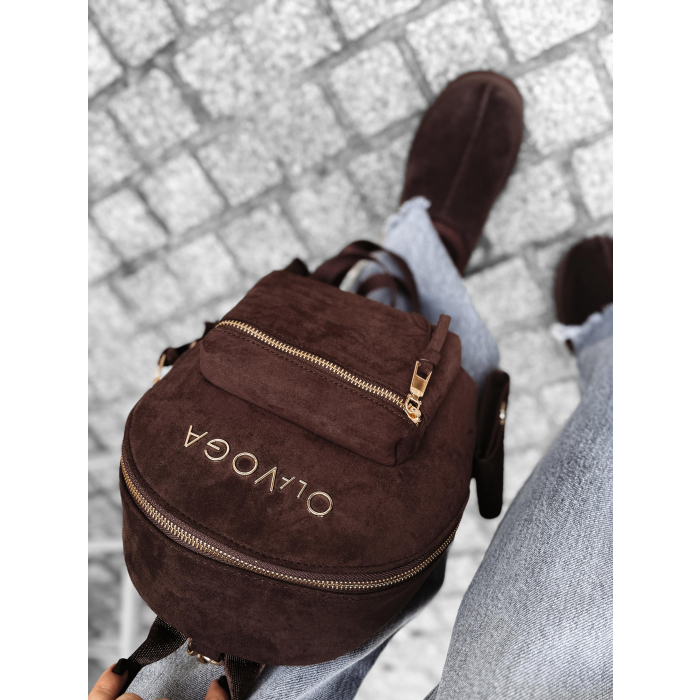 TOREBKA PLECAK ZAMSZOWY OLAVOGA RIDER BROWN