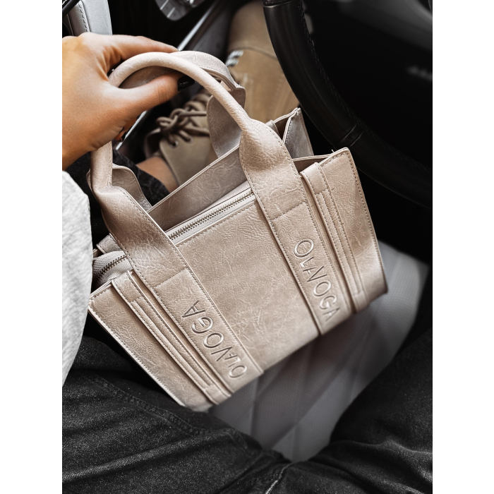 TOREBKA Z EKOSKÓRY OLAVOGA VANELLOPE BEIGE