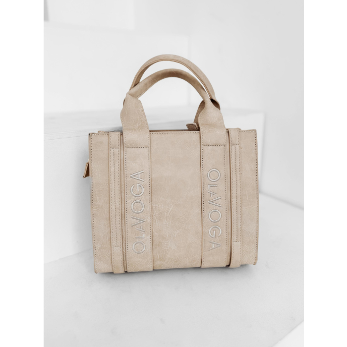 TOREBKA Z EKOSKÓRY OLAVOGA VANELLOPE BEIGE