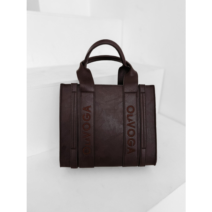 TOREBKA Z EKOSKÓRY OLAVOGA VANELLOPE BROWN
