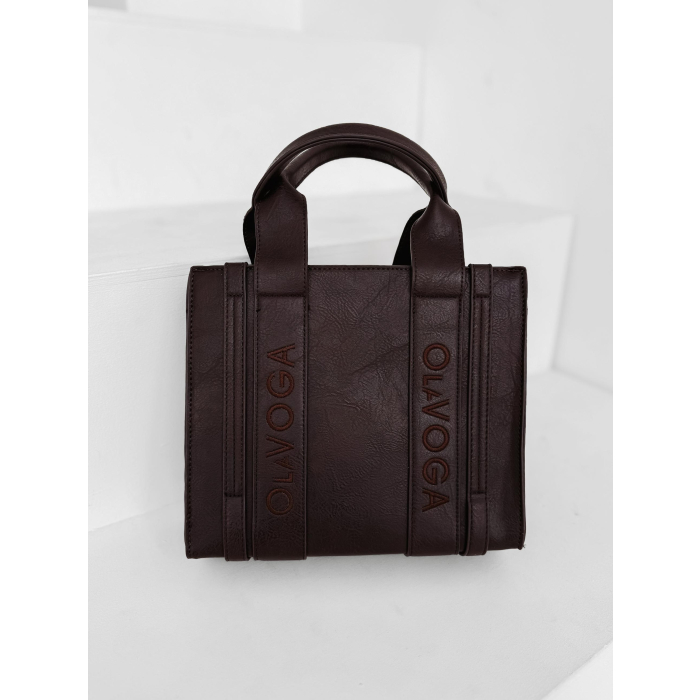 TOREBKA Z EKOSKÓRY OLAVOGA VANELLOPE BROWN