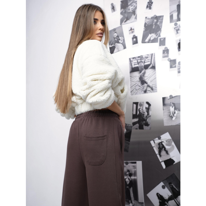 BLUZA DAMSKA MIŚ OLAVOGA KEEP ECRU