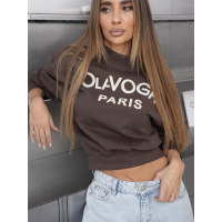 BLUZA DAMSKA OLAVOGA ONCY BROWN