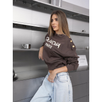 BLUZA DAMSKA OLAVOGA ONCY BROWN