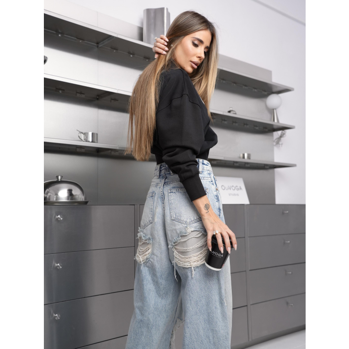 BLUZA DAMSKA OLAVOGA ONCY BLACK