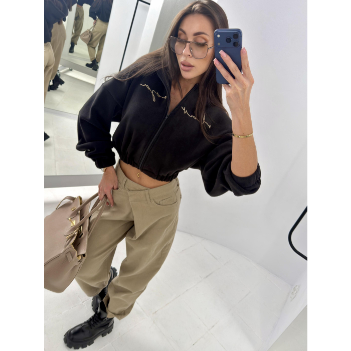 BLUZA DAMSKA POLAR OLAVOGA DIRECTION BLACK