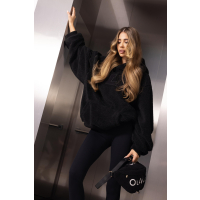 BLUZA DAMSKA POLAR UNISEX OLAVOGA OROFIOU BLACK