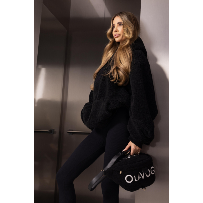 BLUZA DAMSKA POLAR UNISEX OLAVOGA OROFIOU BLACK