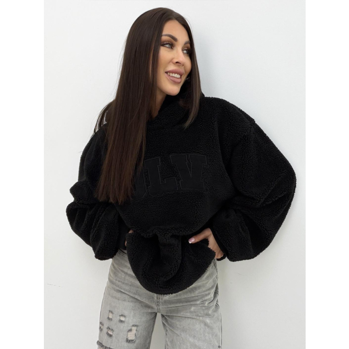 BLUZA DAMSKA POLAR UNISEX OLAVOGA OROFIOU BLACK