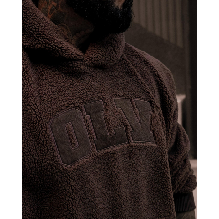 BLUZA POLAR UNISEX OLAVOGA MEN OROFIOU BROWN