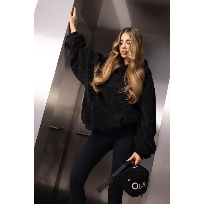 BLUZA DAMSKA POLAR UNISEX OLAVOGA OROFIOU BLACK