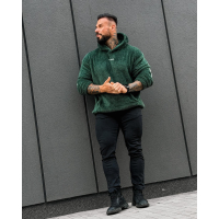BLUZA MĘSKA OLAVOGA FIDO MEN EMERALD GREEN