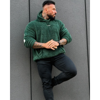 BLUZA MĘSKA OLAVOGA FIDO MEN EMERALD GREEN