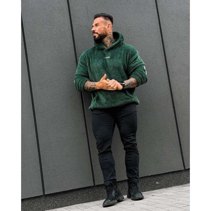 BLUZA MĘSKA OLAVOGA FIDO MEN EMERALD GREEN