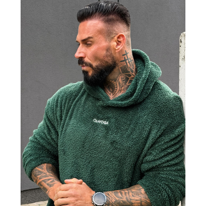 BLUZA MĘSKA OLAVOGA FIDO MEN EMERALD GREEN