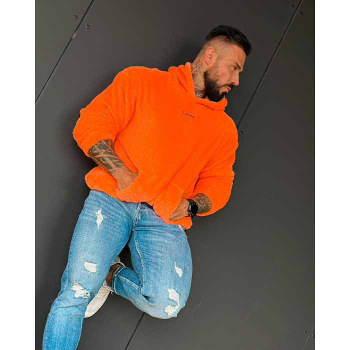 BLUZA MĘSKA OLAVOGA FIDO MEN ORANGE