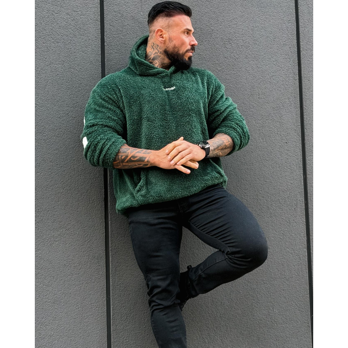 BLUZA MĘSKA OLAVOGA FIDO MEN EMERALD GREEN