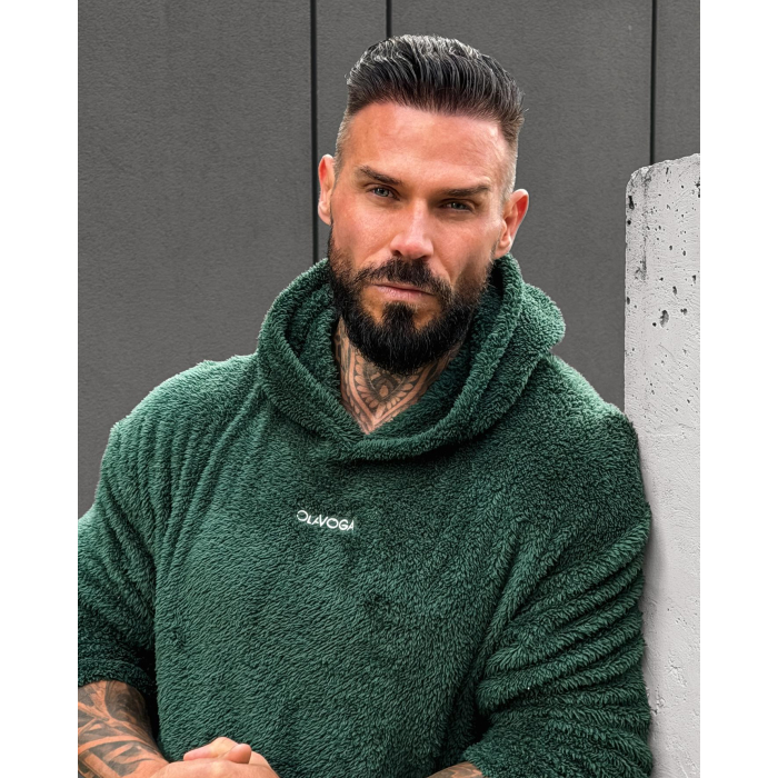 BLUZA MĘSKA OLAVOGA FIDO MEN EMERALD GREEN