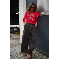 BLUZA DRESOWA DAMSKA OLAVOGA FLANO RED