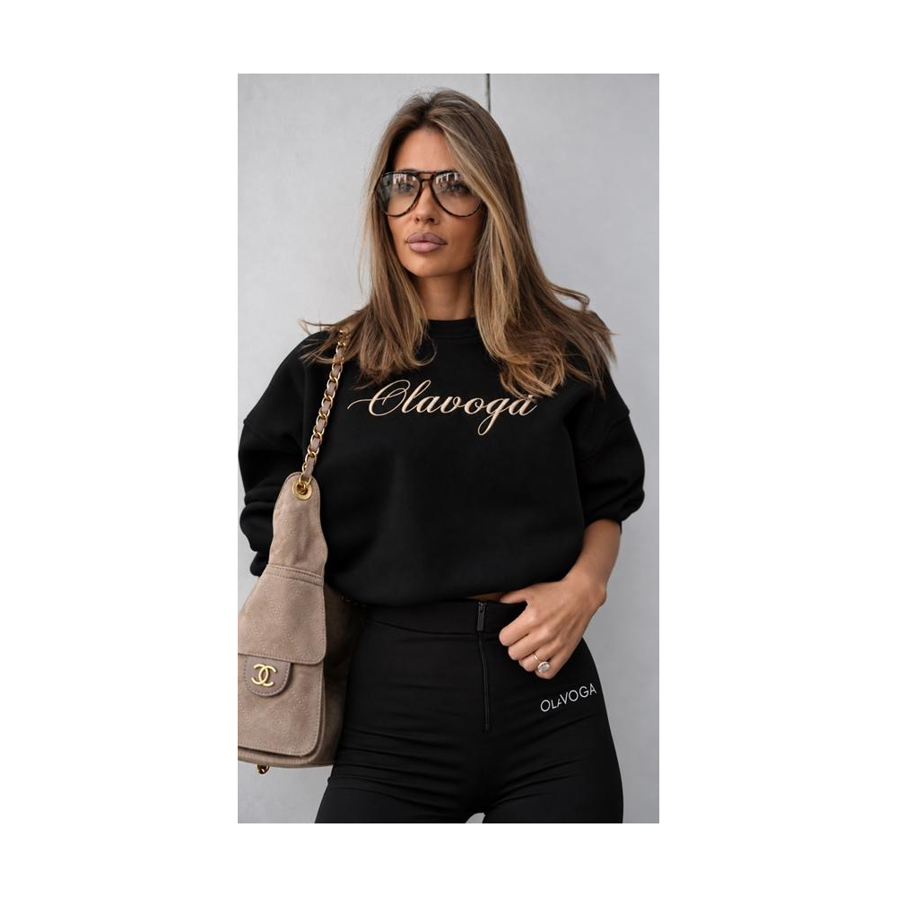 BLUZA DRESOWA DAMSKA KRATA OLAVOGA RETOA BLACK BLUZA DRESOWA DAMSKA KRATA OLAVOGA RETOA BLACK