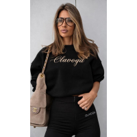 BLUZA DRESOWA DAMSKA KRATA OLAVOGA RETOA BLACK