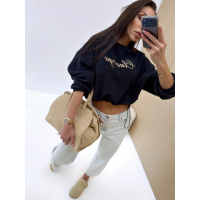BLUZA DRESOWA DAMSKA KRATA OLAVOGA RETOA BLACK