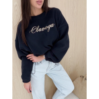 BLUZA DRESOWA DAMSKA KRATA OLAVOGA RETOA BLACK