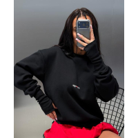 BLUZA DRESOWA DAMSKA OLAVOGA CHOOSE BLACK