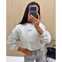 BLUZA DRESOWA DAMSKA OLAVOGA DAWN GRAY