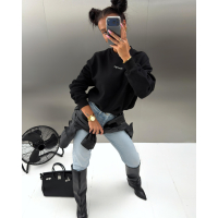 BLUZA DRESOWA DAMSKA OLAVOGA DAWN BLACK
