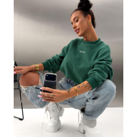 BLUZA DRESOWA DAMSKA OLAVOGA DAWN GREEN
