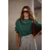 BLUZA DRESOWA DAMSKA OLAVOGA DAWN GREEN