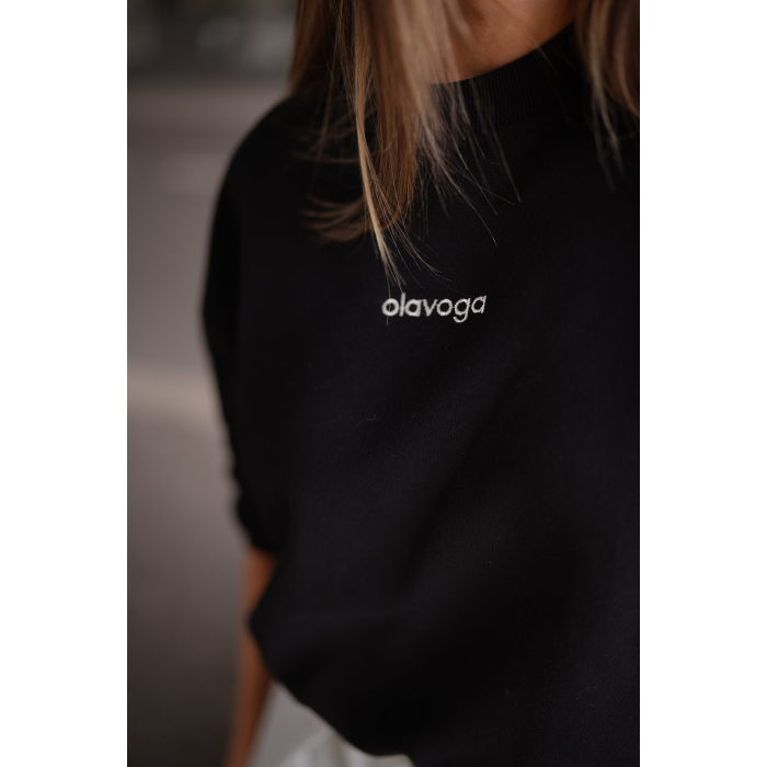BLUZA DRESOWA DAMSKA OLAVOGA DAWN BLACK