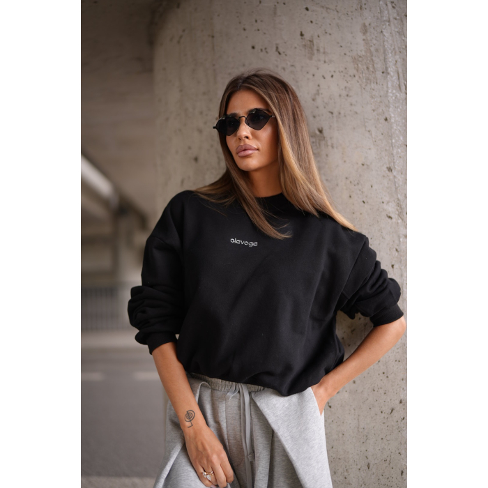 BLUZA DRESOWA DAMSKA OLAVOGA DAWN BLACK