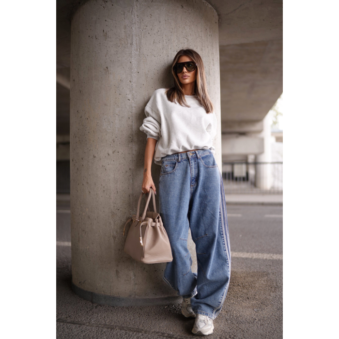 BLUZA DRESOWA DAMSKA OLAVOGA DAWN GRAY