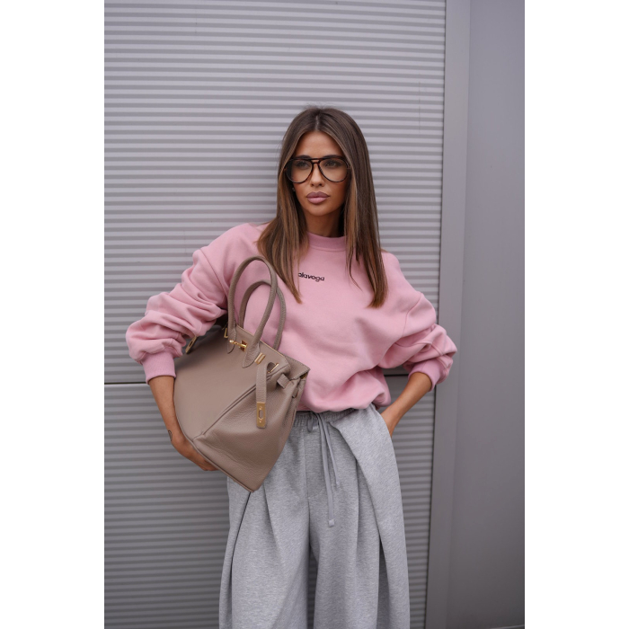 BLUZA DRESOWA DAMSKA OLAVOGA DAWN PINK