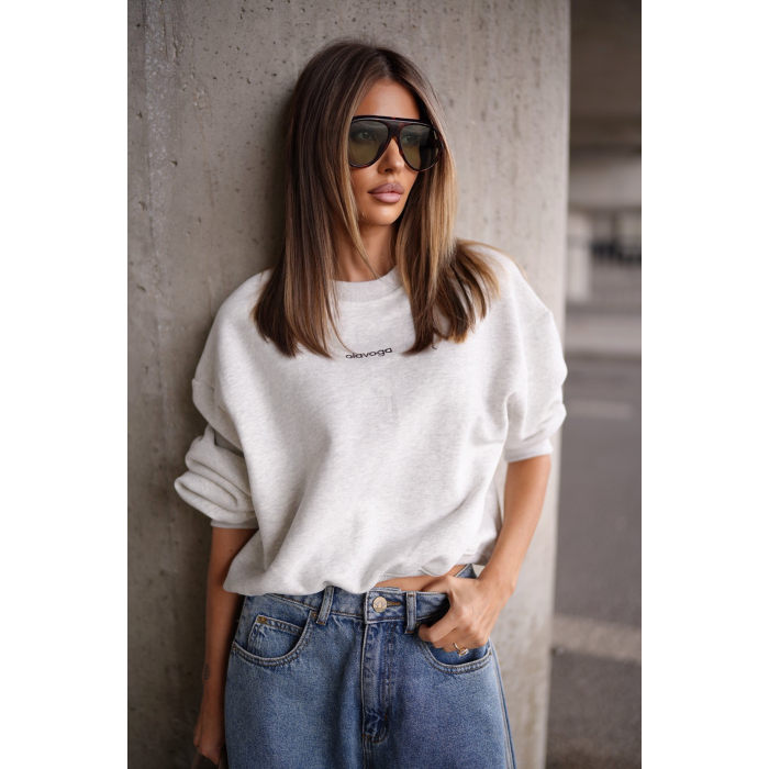 BLUZA DRESOWA DAMSKA OLAVOGA DAWN GRAY