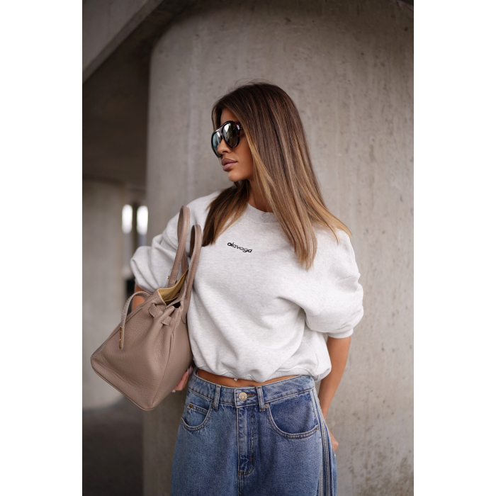 BLUZA DRESOWA DAMSKA OLAVOGA DAWN GRAY