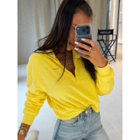 BLUZA DRESOWA DAMSKA OLAVOGA NACY YELLOW