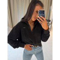 BLUZA DRESOWA DAMSKA OLAVOGA NACY BLACK