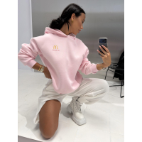 BLUZA DRESOWA DAMSKA OLAVOGA NOVIA PUDER