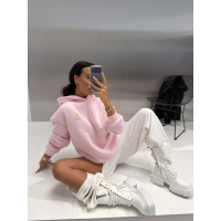 BLUZA DRESOWA DAMSKA OLAVOGA NOVIA PUDER