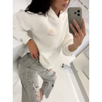 BLUZA DRESOWA DAMSKA OLAVOGA NOVIA ECRU