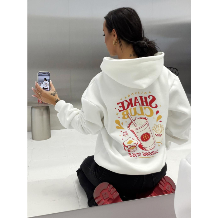 BLUZA DRESOWA DAMSKA OLAVOGA NOVIA ECRU