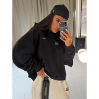 BLUZA DRESOWA DAMSKA OLAVOGA SANTEA BLACK