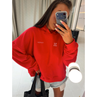 BLUZA DRESOWA DAMSKA OLAVOGA SANTEA RED