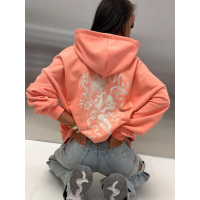 BLUZA DRESOWA DAMSKA OLAVOGA SANTEA PEACH