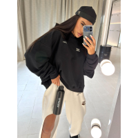 BLUZA DRESOWA DAMSKA OLAVOGA SANTEA BLACK