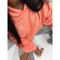 BLUZA DRESOWA DAMSKA OLAVOGA SANTEA PEACH