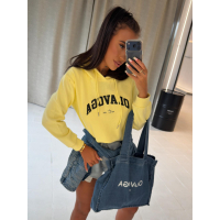 BLUZA DRESOWA DAMSKA OLAVOGA SOVE YELLOW